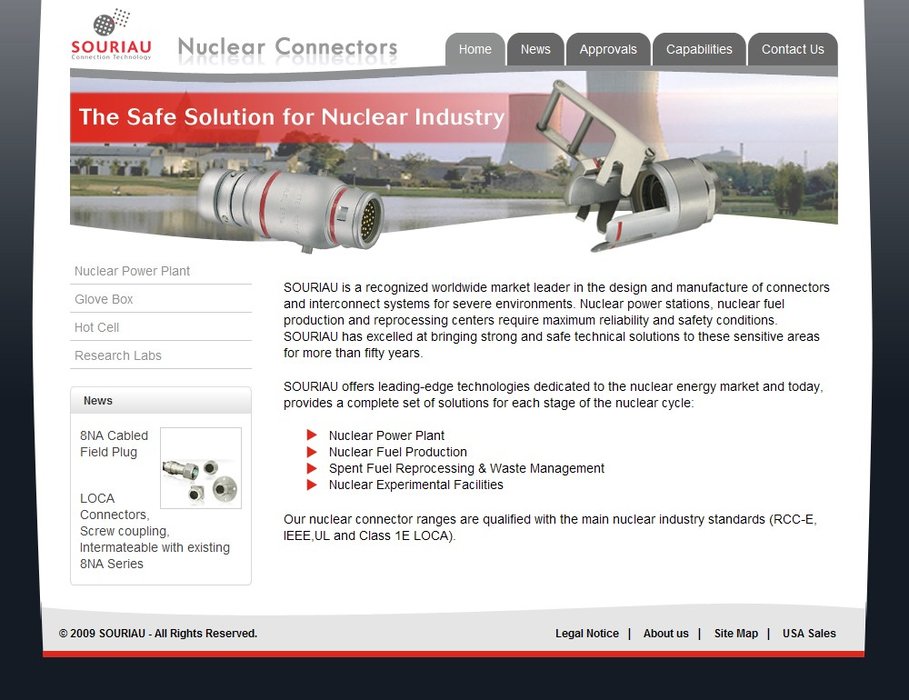 Site web connecteurs nucléaires
